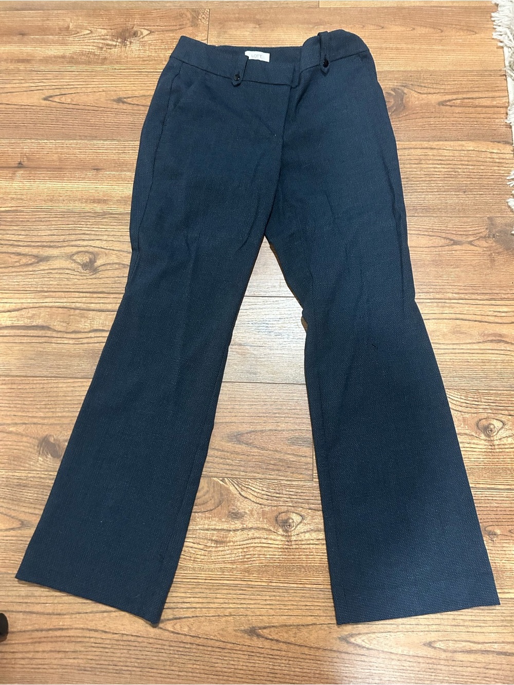 Loft Curvy tweed like pants size 4